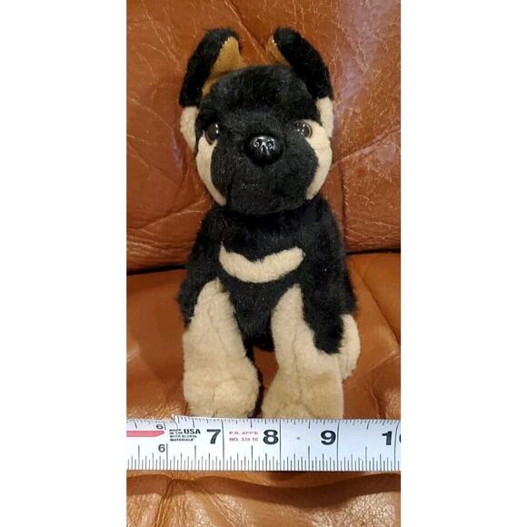 6 In Nintendogs German Shepherd Rottweiler Puppy Dog Swivel Head Stuffed Animal - Picture 8 of 11